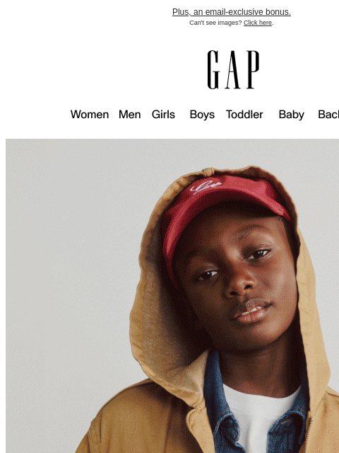 gap newsletter: You've got access: 40% off *everything*