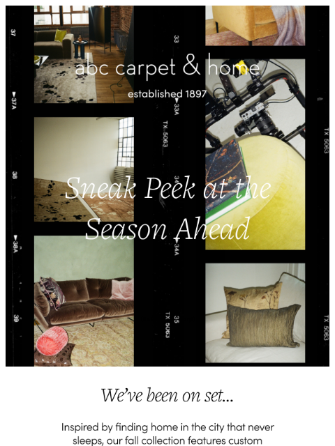 abchome newsletter: Sneak peek at the season ahead