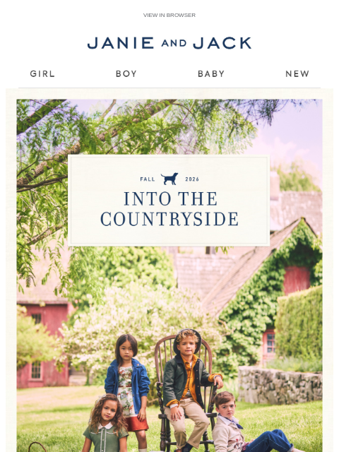janieandjack newsletter: Something new just arrived...