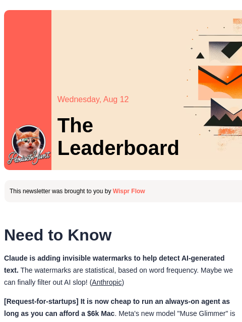 producthunt newsletter: 😸 Your bot got a laptop