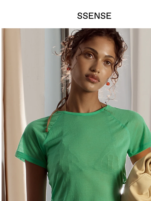 ssense newsletter: Lighting is Everything