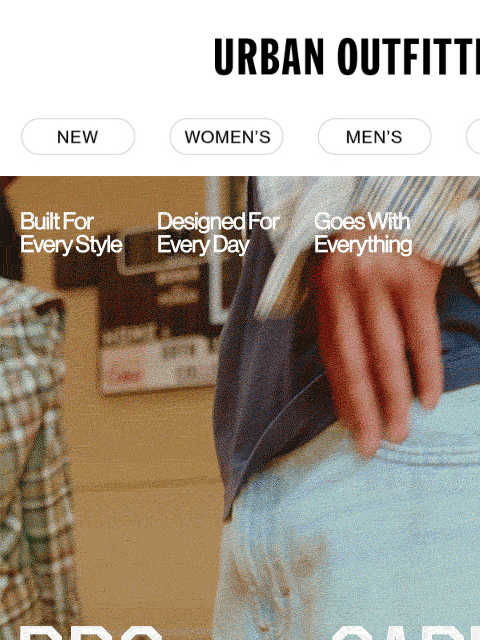 urbanoutfitters newsletter: What to wear from move-in to late nights →