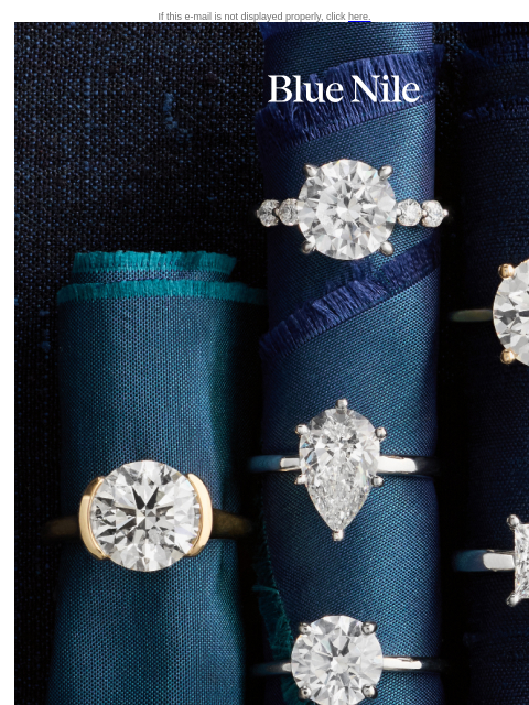 bluenile newsletter: It’s a Sign: Select Engagement Settings Up to 25% ...