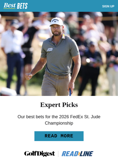 golfdigest newsletter: Why our experts believe in Sam Burns