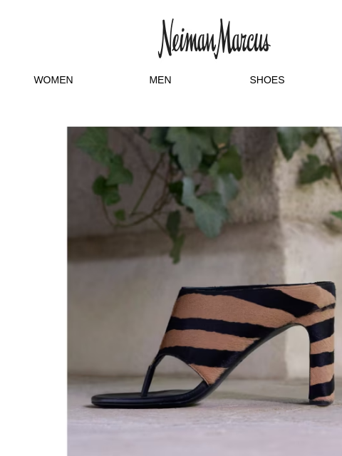 neimanmarcus newsletter: The Roundup: Striking Sandals