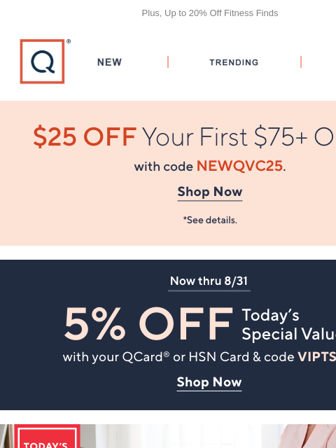 qvcemail newsletter: Our Goal-Getter Cubii TSV® + Get $25 Off