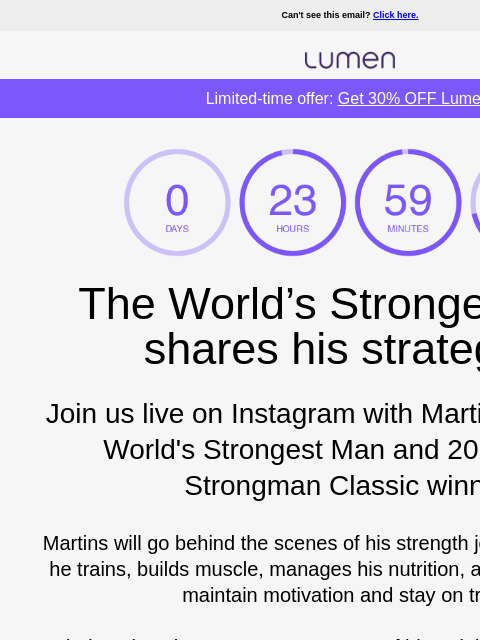 Register for a behind-the-scenes look at how Martins Licis builds muscle and pushes the limits of strength. ‌ ‌ ‌ ‌ ‌ ‌ ‌ ‌ ‌ ‌ ‌ ‌ ‌ ‌ ‌ ‌ ‌ ‌ ‌ ‌ ‌ ‌ ‌ ‌ ‌ ‌ ‌ ‌ ‌ ‌ ‌ ‌ ‌ ‌ ‌ ‌ ‌ ‌ ‌ ‌ ‌ ‌ ‌ ‌ ‌ ‌ ‌