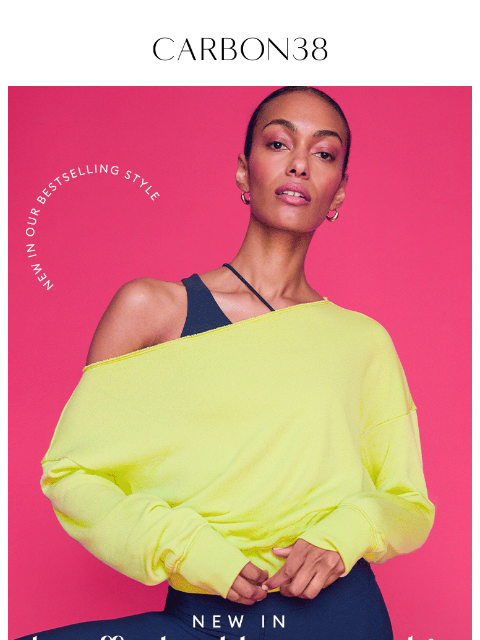 Our super-soft Off Shoulder Sweatshirt now in a bright new hue. ͏ ͏ ͏ ͏ ͏ ͏ ͏ ͏ ͏ ͏ ͏ ͏ ͏ ͏ ͏ ͏ ͏ ͏ ͏ ͏ ͏ ͏ ͏ ͏ ͏ ͏ ͏ ͏ ͏ ͏ ͏ ͏ ͏ ͏ ͏ ͏ ͏ ͏ ͏ ͏ ͏ ͏ ͏ ͏ ͏ ͏ ͏ ͏ ͏ ͏ ͏ ͏ ͏ ͏ ͏ ͏ ͏ ͏ ͏ ͏ ͏ ͏ ͏ ͏ ͏ ͏ ͏ ͏ ͏