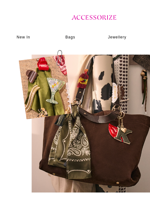 accessorize newsletter: How to personalise your bag 🍒 