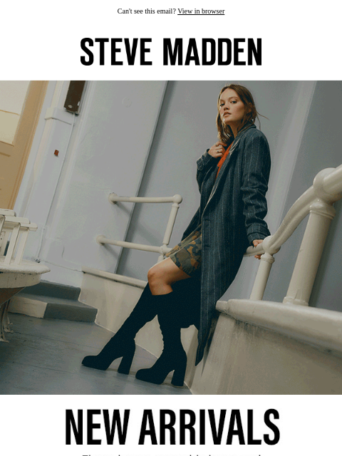 stevemadden newsletter: Newness You Need To See