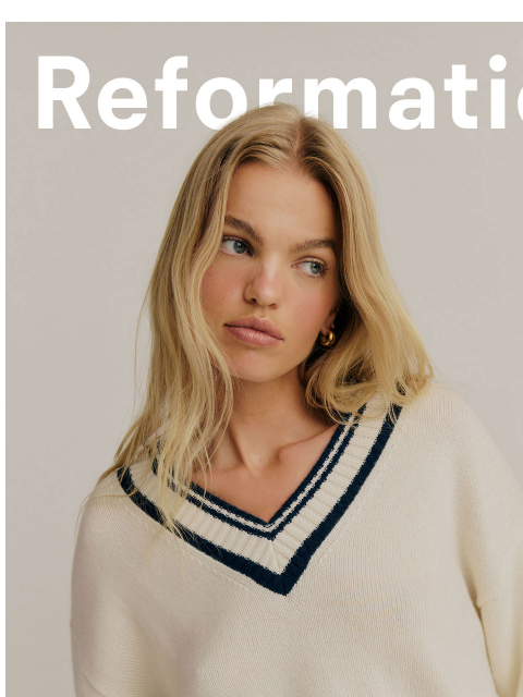 thereformation newsletter: DID SOMEBODY SAY SALE