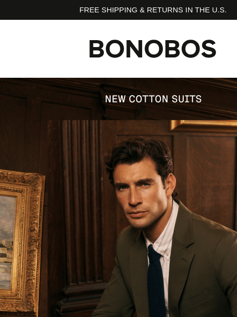 bonobos newsletter: Meet Your New Suit in a Guideshop