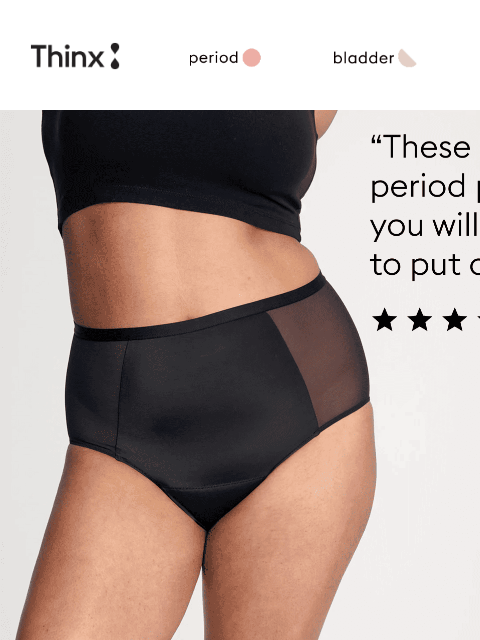 shethinx newsletter: ⭐ See why these get 5 stars