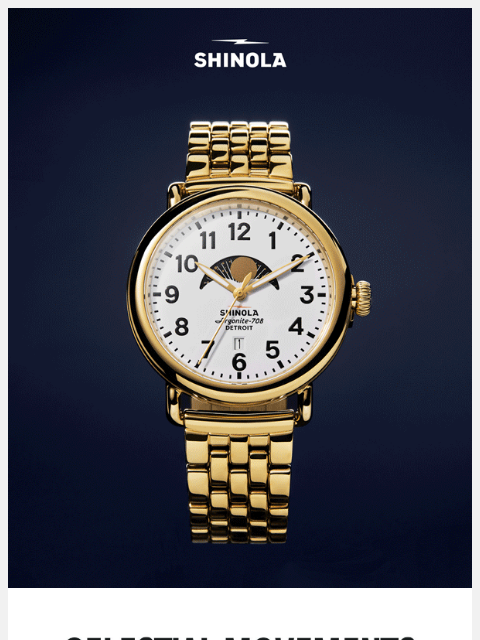 shinola newsletter: Track the Night Sky