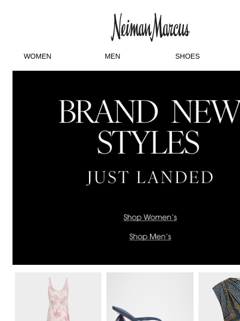 neimanmarcus newsletter: Prep for pre-fall with 1,000+ arrivals