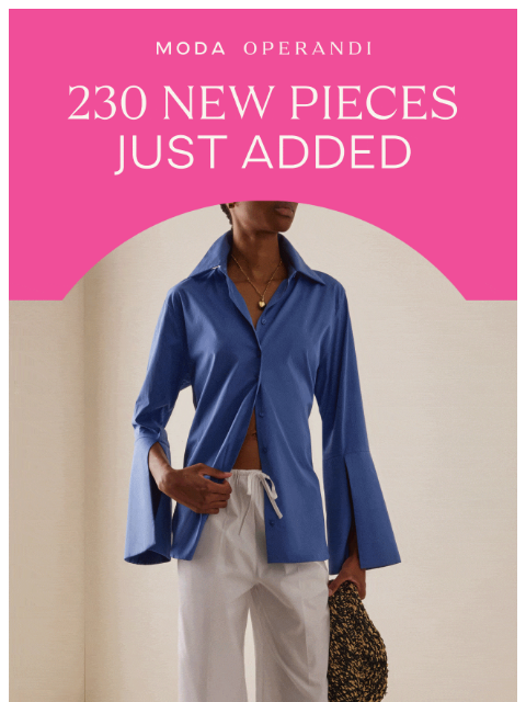 modaoperandi newsletter: Your weekly refresh is here