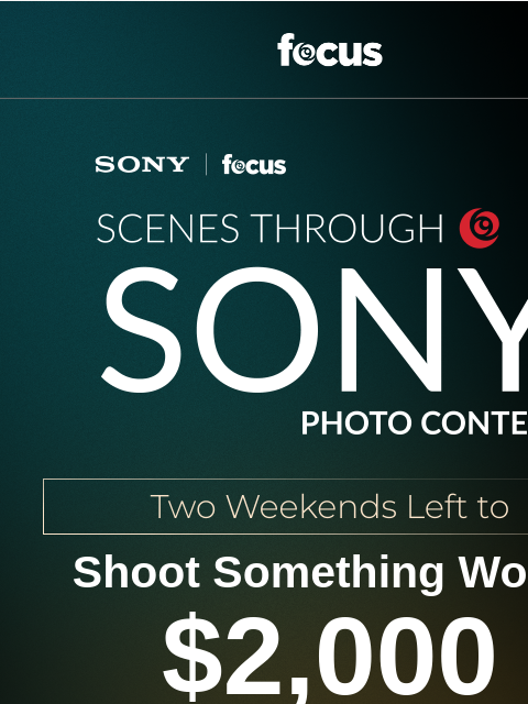focuscamera newsletter: Best thing you shot since June. Send it in 📸