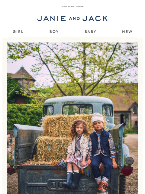 janieandjack newsletter: Fashionably early: pumpkin patch looks