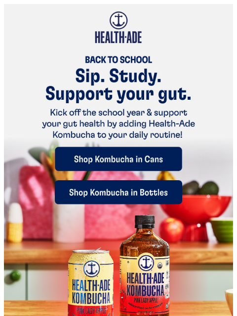 health-ade newsletter: Back to better habits 🍎
