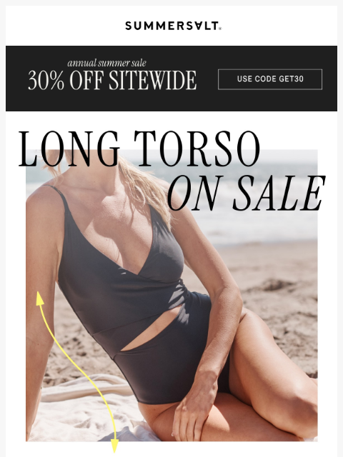 summersalt newsletter: More length. Less tugging 🙌