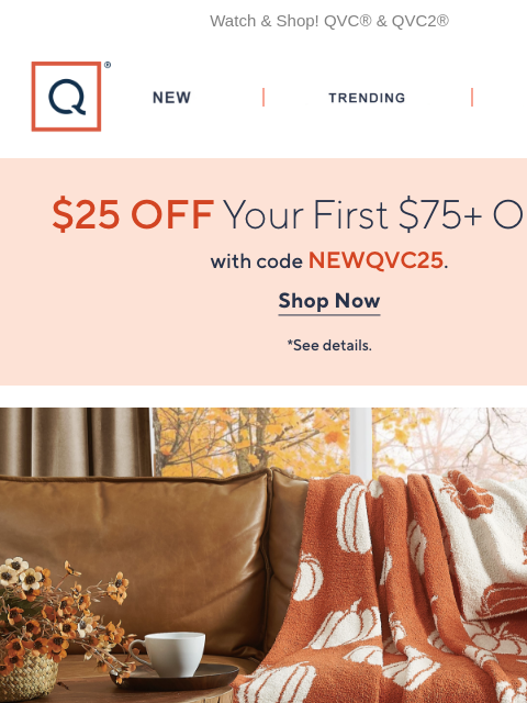 qvcemail newsletter: All Things Cool, Crisp & Colorful