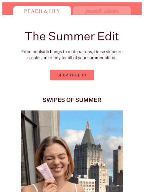 peachandlily newsletter: It's a Glass Skin kind of summer