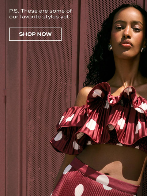 revolve newsletter: NEW YOU NEED