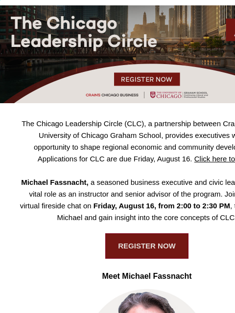 Join our virtual fireside chat with Michael Fassnacht to learn more about this program ‌ ‌ ‌ ‌ ‌ ‌ ‌ ‌ ‌ ‌ ‌ ‌ ‌ ‌ ‌ ‌ ‌ ‌ ‌ ‌ ‌ ‌ ‌ ‌ ‌ ‌ ‌ ‌ ‌ ‌ ‌ ‌ ‌ ‌ ‌ ‌ ‌ ‌ ‌ ‌ ‌ ‌ ‌ ‌ ‌ ‌ ‌ ‌ ‌ ‌ ‌ ‌ ‌ ‌ ‌ ‌ ‌