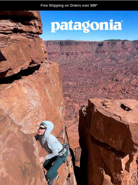 patagonia newsletter: Lightweight, breathable sun protection