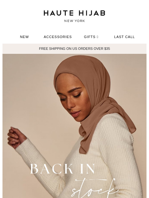 hautehijab newsletter: Did someone say chiffon restock?? 👀