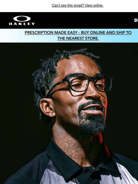 oakley newsletter: Snag 40% Off Prescription Lenses With Frame Purcha...