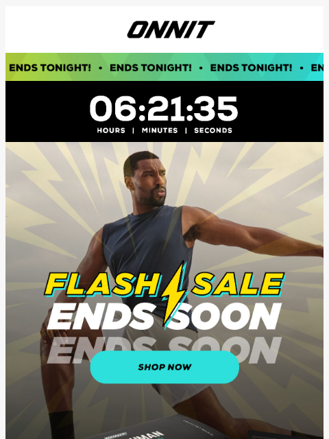 onnit newsletter: Final hours: 15% off ends tonight