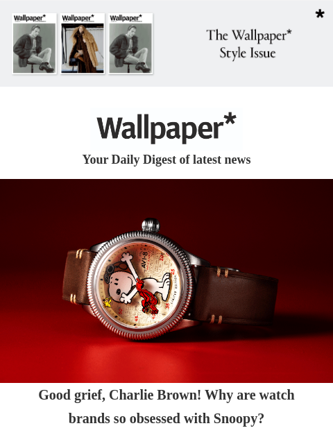 futureplc newsletter: Why are watch brands so obsessed with Snoopy?