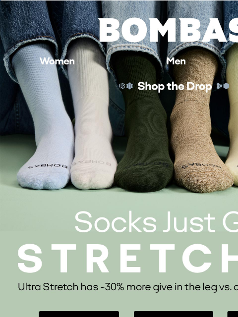 bombas newsletter: New. Scrunchy. Dreamy.