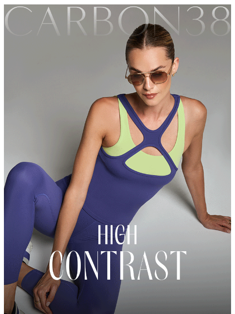 carbon38 newsletter: NEW: High Contrast