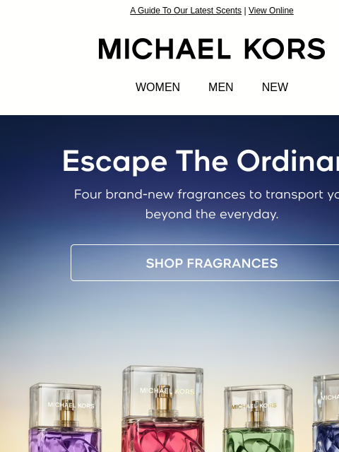 michaelkorsmail newsletter: Which New Fragrance Matches Your Vacation Vibe?