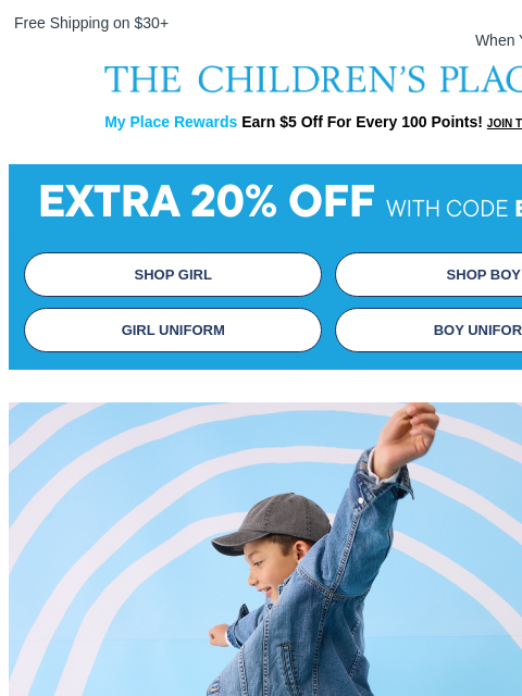 childrensplace newsletter: The *Best* Pants for Back to School