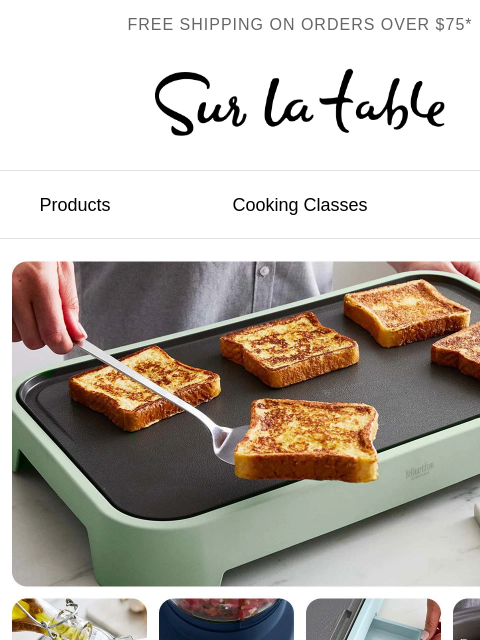 surlatable newsletter: Something new from Martha Stewart.