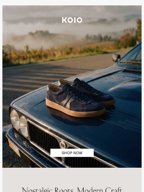 koio newsletter: Just Landed: Monza in Six Autumn Tones