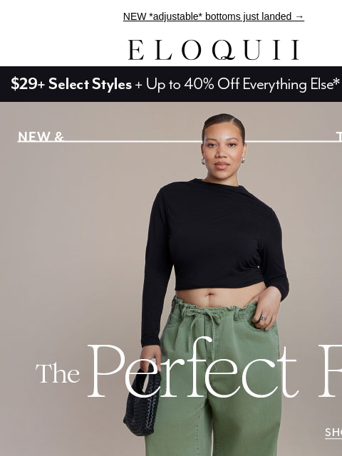 eloquii newsletter: Permission to love jeans again 👀