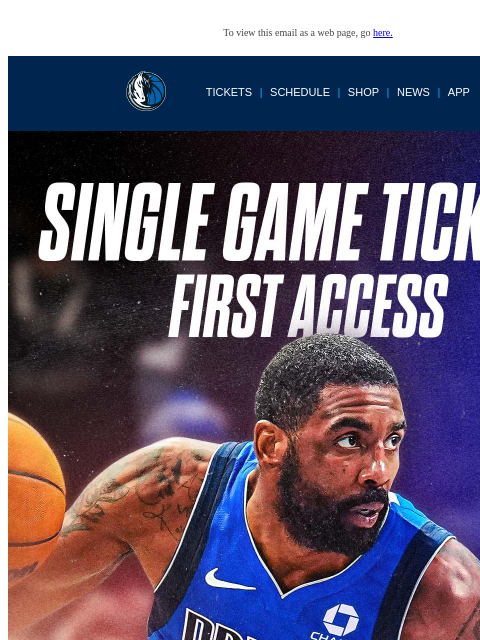 mavsmail newsletter: 📅 Which Matchups Are Circled on Your Calendar?