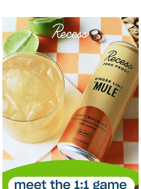 takearecess newsletter: take a sip when…