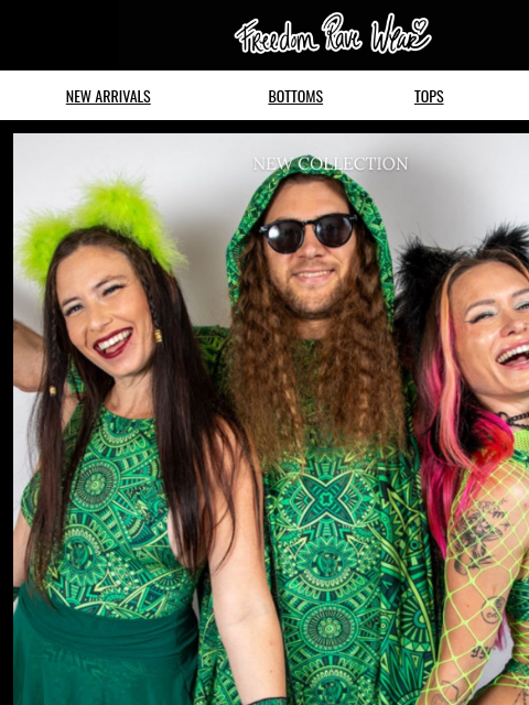 freedomravewear newsletter: Dominion Just Dropped