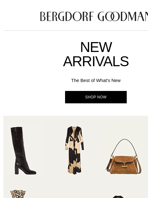 bergdorfgoodman newsletter: Newness Report: This Just In