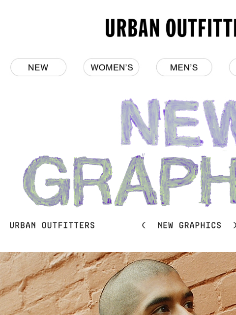 urbanoutfitters newsletter: don't miss the latest graphics drop