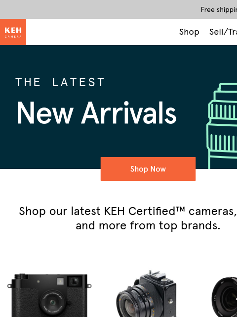 keh newsletter: JUST IN: Hundreds of new arrivals 😍