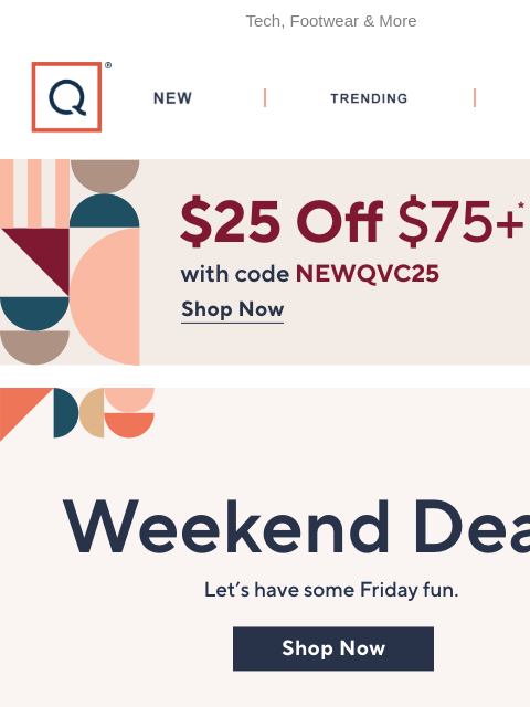 qvcemail newsletter: TGIF: Weekend Deals Are In