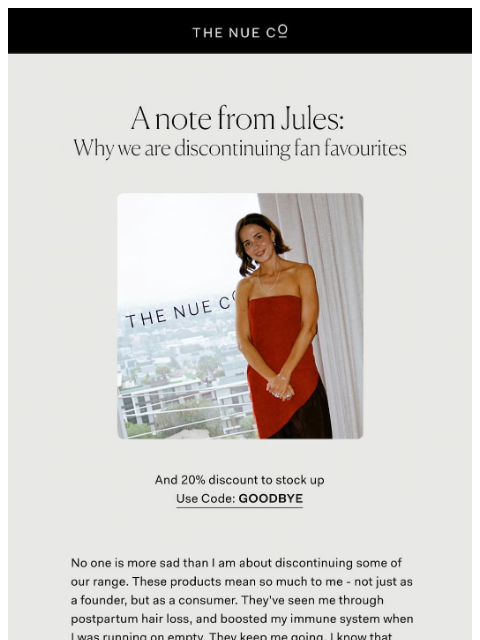 thenueco newsletter: Why I’m Saying Goodbye to Some of Our Bestsellers ...