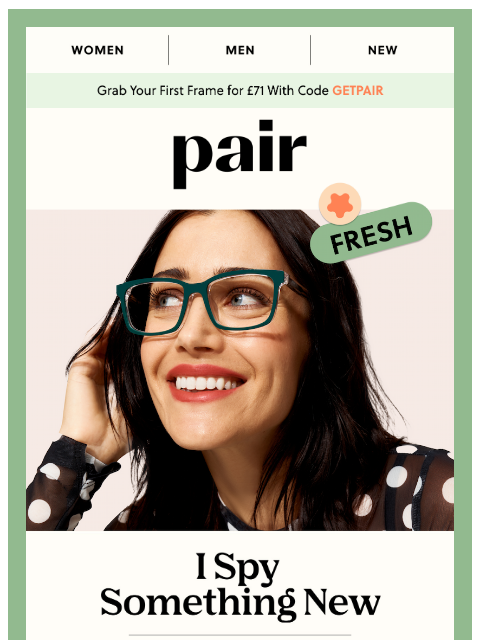 paireyewear newsletter: Spooky New Arrivals 🕸️