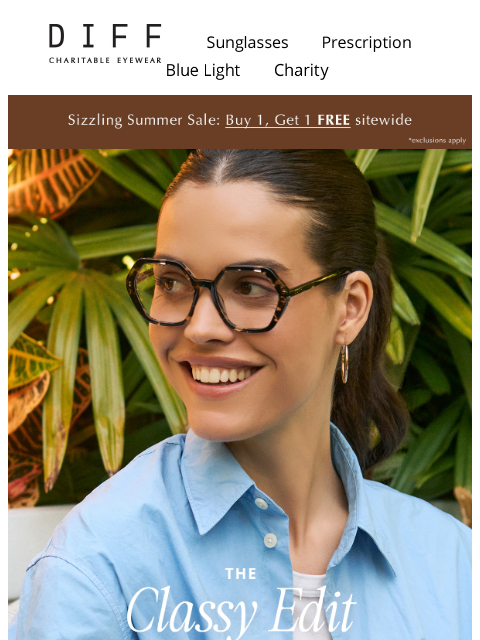 diffeyewear newsletter: Get Your Gorgeous Glasses Here ✨